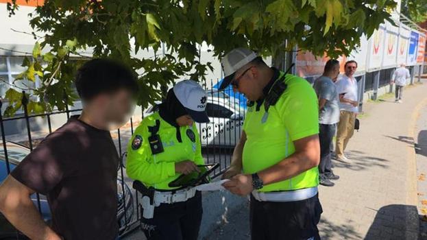 40 bin liralık ehliyet sevinci birkaç saat sürdü! Zonguldak'ta dronla tespit edildi; ehliyeti iptal edildi