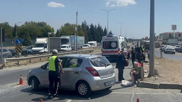 Çorlu'da hatalı dönüş kazaya neden oldu 1’i çocuk 4 kişi yaralandı