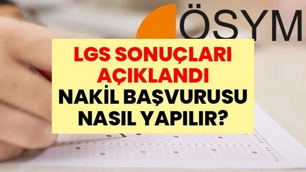 e-Okul Giriş: LGS Nakil Başvurusu Nasıl Yapılır? MEB LGS Yerleştirme Sonuçları Sorgulama Ekranı | LGS Nakil İşlemleri Nereden Yapılır?