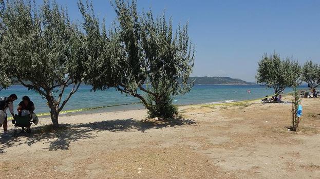 Denize giren vatandaşlar fark etti! Çanakkale Savaşları'ndan kaldı