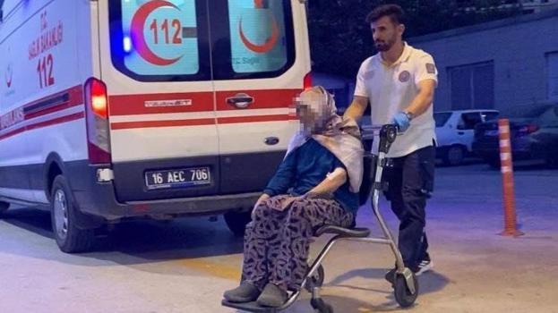 Yangında mahsur kalan kadın ve engelli kızı kurtarıldı