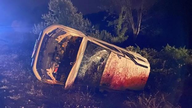 Yola çıkan inek kazaya neden oldu: İki araç çarpıştı 6 kişi yaralandı