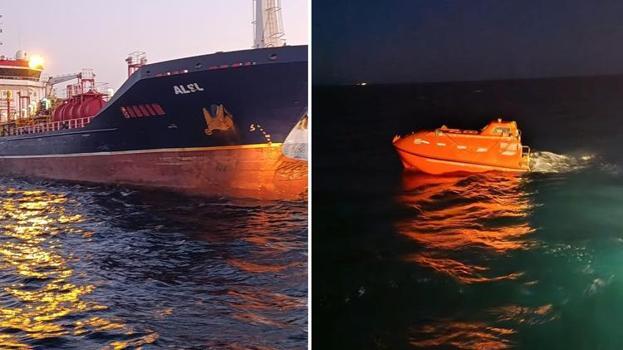 Marmara Denizi'nde gemi kazası: Alsu ile Tuğberk İmamoğlu gemileri çarpıştı, 10 personelle irtibat kesildi!
