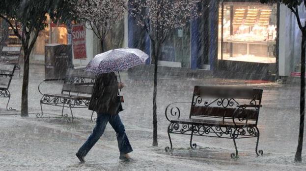 Meteoroloji il il açıkladı! Sağanak yağış ve kuvvetli rüzgar alarmı