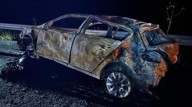 Motosiklet ile otomobilin çarpıştığı kazada 2 kişi yaralandı