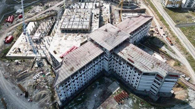 Kars’ta 4,7 milyar liralık dev proje! 500 yataklı hastane hızla yükseliyor