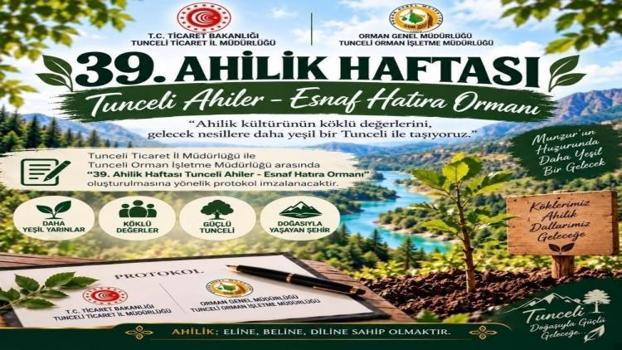 Tunceli'de ilk oldu: 11 Kasım'da kente kazandırılacak