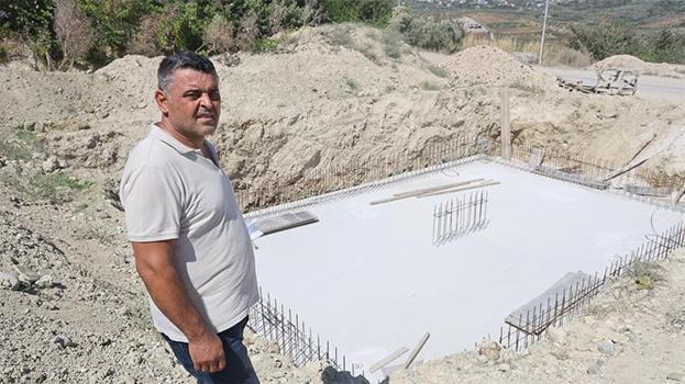 Hatay'da deprem korkusuyla yaptırılan tahlil beton santralinin oyununu bozdu