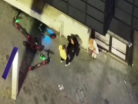 İstanbul'da huzur denetimi: Pazarlık dronla belirlendi