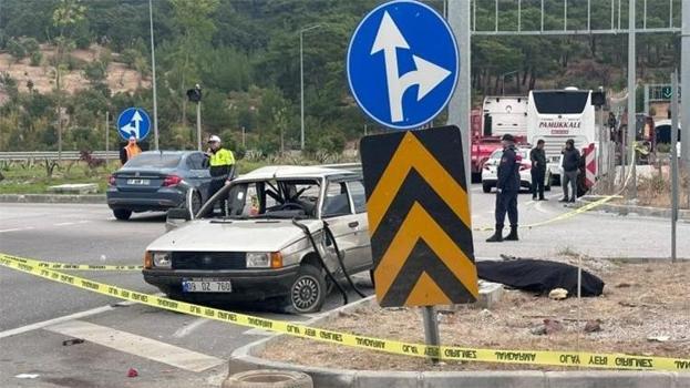 Çanakkale'de feci kaza! Otobüs ile otomobil çarpıştı: 2 ölü