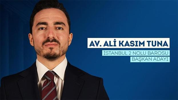 Türkiye’nin en genç baro başkanı adayı Av. Ali Kasım Tuna adaylığını açıkladı