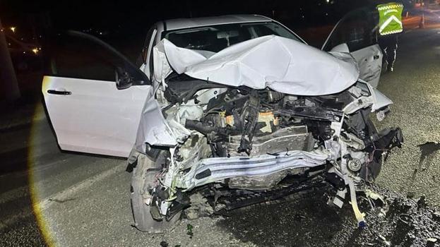 Keşan’da iki otomobilin çarpıştığı kazada 5 kişi yaralandı