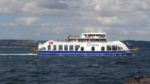 Gökçeada'ya yapılacak bazı feribot seferleri olumsuz hava şartları nedeniyle iptal edildi