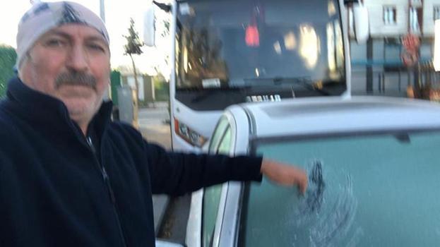 Kars buz kesti! Eksi 7 derecede araçların camları dondu