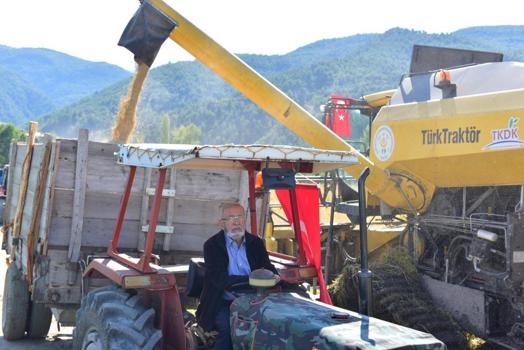 Coğrafi işaretli Tosya pirincinde hasat başladı! Kilo fiyatı 200 liradan başlıyor