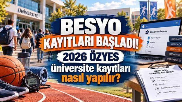 BESYO KAYITLARI BAŞLADI! 2026 ÖZYES üniversite kayıtları ne zaman, nasıl yapılır, gerekli belgeler neler?