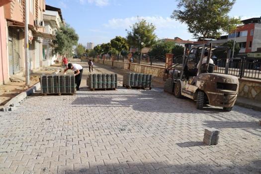 Nazilli'de yol yenileme seferberliği: Çalışmalar Yeni Mahalle'de başladı
