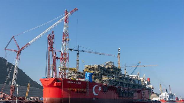 Türkiye’nin ilk yüzer üretim platformu Osman Gazi görev yerine uğurlanıyor! Karadeniz gazında üretim 20 milyon metreküpe çıkacak