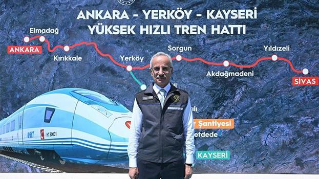 Ankara-Kayseri arası 1 saat 45 dakikaya düşecek
