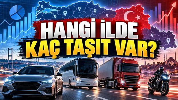 Türkiye’de taşıt sayısı 35 milyonu aştı! İşte il il araç sayısı: İstanbul, Ankara ve İzmir'de kaç taşıt var? İşte TÜİK verileriyle son durum