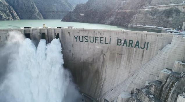 3. Kurak yılda Yusufeli farkı: Hidroelektrik üretimin yüzde 3,5’ini tek başına karşıladı