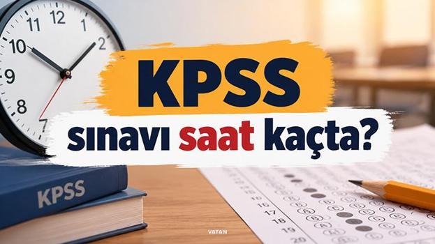 BUGÜN NE SINAVI VAR? KPSS Ortaöğretim sınavı saat kaçta başlayacak, kaç dakika sürecek?
