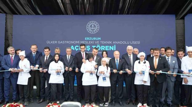 Erzurum’da Türkiye Gastronomi Liseleri Projesi’nin ilk adımı atıldı