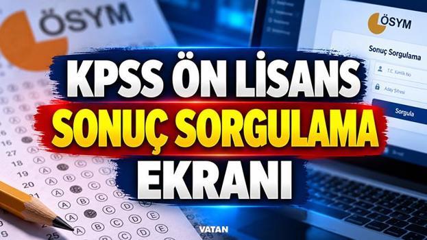 KPSS ÖN LİSANS SONUÇLARI 2026! ÖSYM yarın açıklayacak: Sonuç sorgulama ekranı