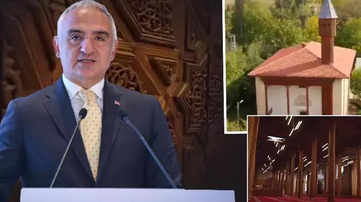 Bakan Ersoy açıkladı! Anadolu’nun ahşap destekli camileri de 'Dünya mirası'