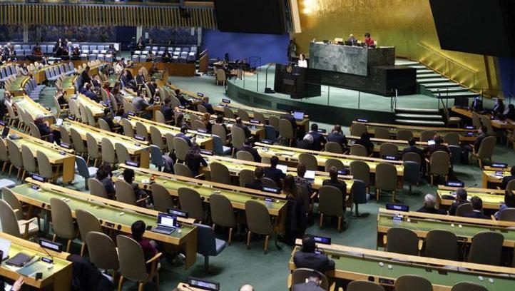 Filistin tasarısı Birleşmiş Milletler’de onaylandı: Üyelik BM Güvenlik Konseyi'ne sunulacak