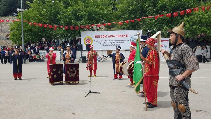 Pozantı'nın düşman işgalinden kurtuluşunun 104'üncü yılı kutlandı