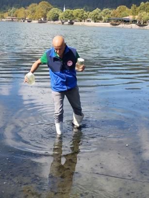 İzmir'deki Gölcük Gölü'nde balık ölümleri