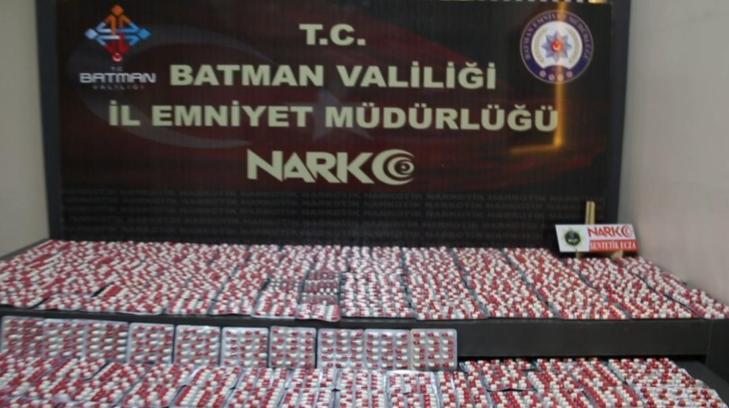 Batman’da uyuşturucu operasyonunda 1 tutuklama