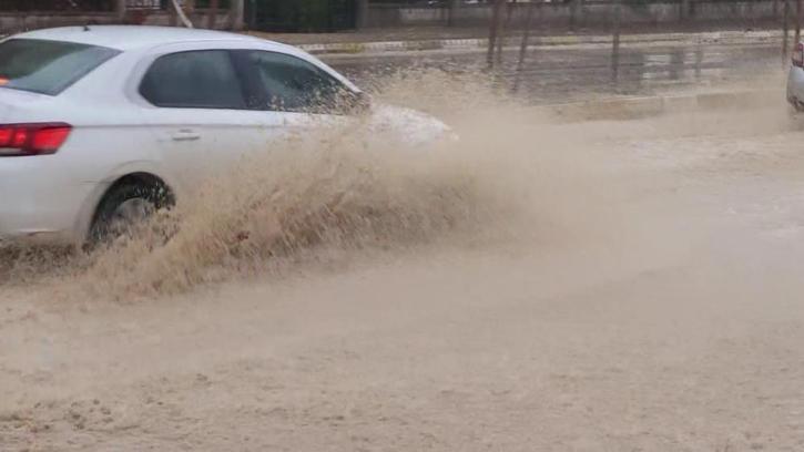 Adıyaman yağmura teslim oldu