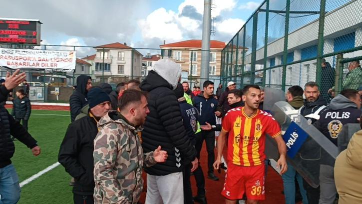 Bölgesel Amatör Lig maçı sonrası kavga