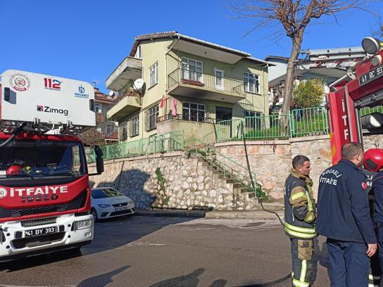 Devrilen elektrikli ısıtıcı yangın çıkardı