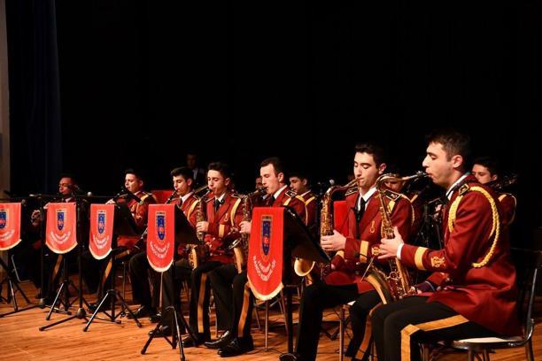 Jandarma Genel Komutanlığı Bandosu, Osmaniye’de konser verdi