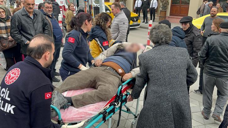 Yürürken kalp krizi geçirip, öldü