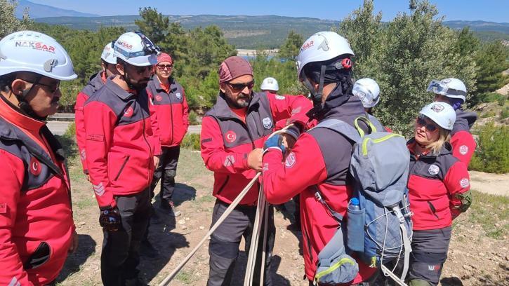 Aydın'da NAKSAR'dan arama kurtarma eğitimi