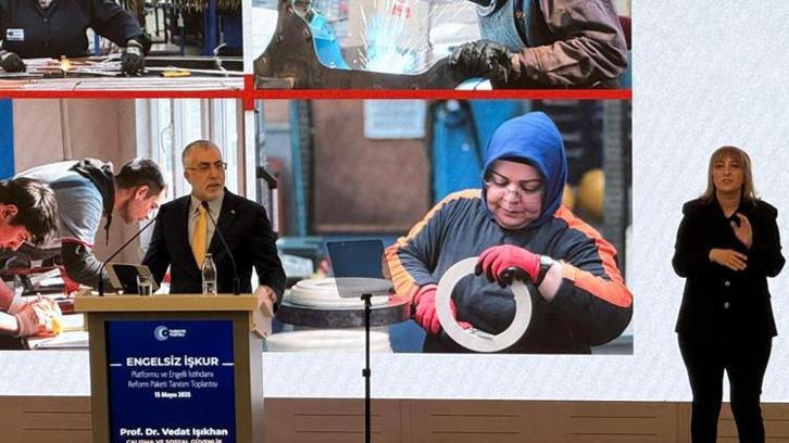 Bakan Işıkhan: 10 bin engelli bireye kamuda iş fırsatı sunulacak