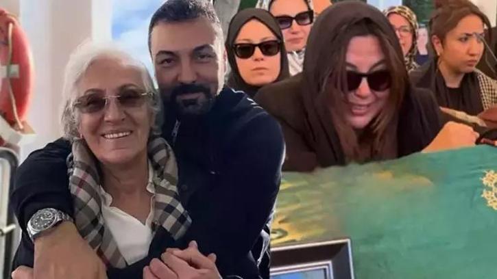 Anneye acı veda! Aslı Hünel ve Saruhan Hünel adeta yıkıldı