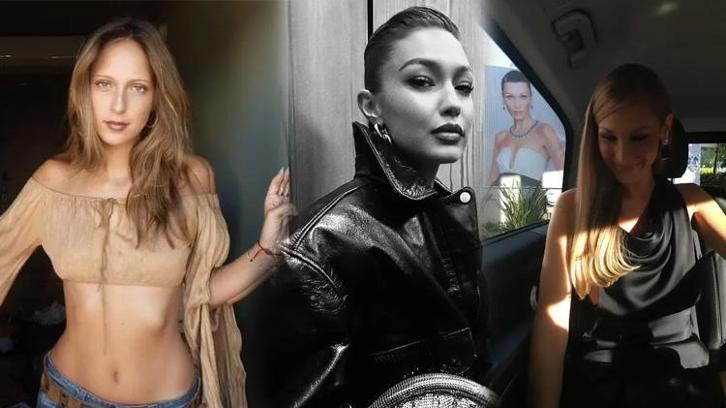 20 yıllık sır perdesi aralandı! Bella ve Gigi Hadid kardeşlerin herkesten gizlediği kız kardeşi ortaya çıktı