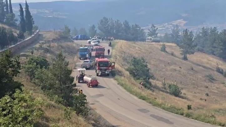 Bursa'da bir köy tahliye ediliyor