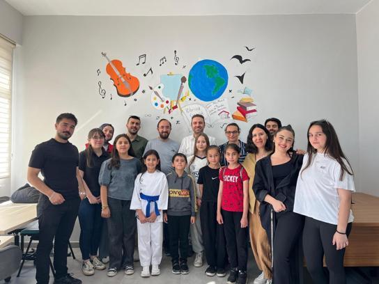Kıbrıscık'ta karate sporu yapan çocuklara dijital hikaye anlatım atölyesi düzenlendi