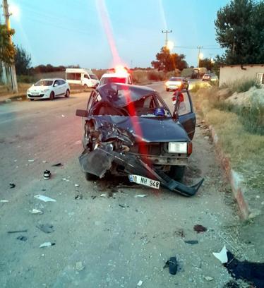 Otomobille çarpışan motosikletin sürücüsü Kasım Efe öldü