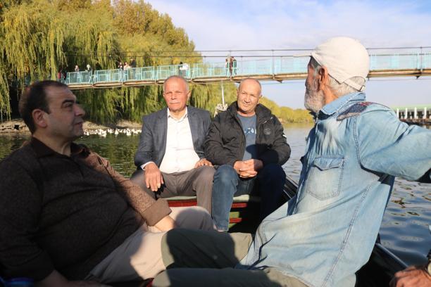 Kapadokya’da Kızılırmak Nehri’ndeki gondol turlarına yoğun ilgi / Ek fotoğraflar