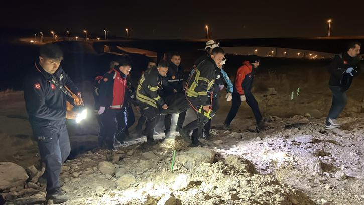 Kayseri’de uçuruma yuvarlanan otomobilin sürücüsü öldü