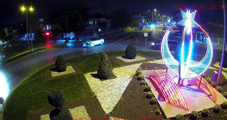Sakarya'da, KGYS kameralarına yansıyan 4 kazadan 3'ü kavşaklarda