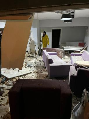 Sakarya’da kız öğrenci yurdunun mutfak bölümünde patlama