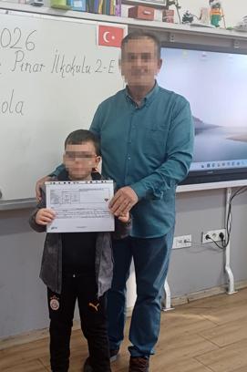 Oğlunu darbettiğini iddia ettiği öğretmenden şikayetçi oldu